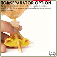 SUHE 4pcs Chicken Leg Splint, Adjustable Reusable Duck Leg Splint, Professional Ightweight Durablel 