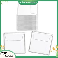 200Pcs Single Pocket Coin Sleeves Holders Clear PVC Coin Protectors Individual Plastic Coin Holders,