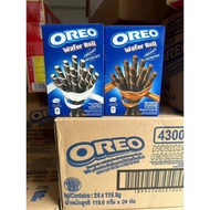 Combo of 4 boxes of Oreo Cinnamon Wafer Roll Chocolate 54g