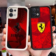 Shockproof Casing for OPPO F21 F21S K9X Reno 7 8 Find X5 Lite Pro WF15 Ferrari sports car