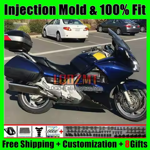 Injection For HONDA Metal Blue Pan European STX1300 ST1300 02 03 04 05 06 07 54Q2.50 ST 1300 08 09 1