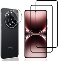 【2セット4枚】For Vivo X200 Ultra フィルム 保護フィルム【ZENGZOUZ】ガラスフィルム (2枚) + カメラフィルム (2枚) Vivo X200 Ultra ガラスフィルム
