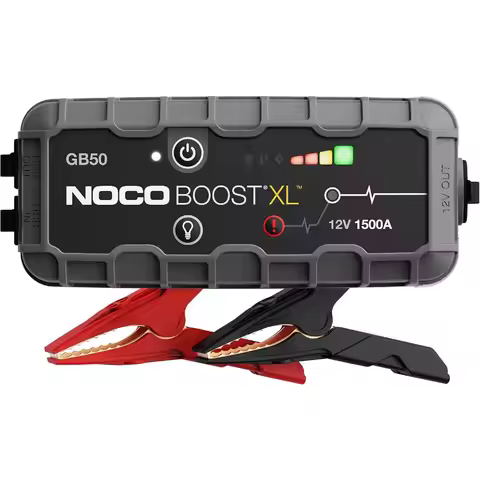 NOCO Boost GB50: 1500A UltraSafe Jump Starter – 12V Lithium Battery Booster Pack, Portable Jump Box,