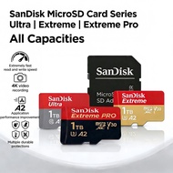 Sandisk Extreme Pro 4K Up to 200MB/s MicroSD Card With Adapter MEMORY CARD (32GB/64GB/128GB/256GB )