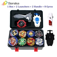 Beyblade Burst Toy Set With Light Handle Launcher Beybalde Kid's Beyblade Toys Boy Gifts SS 60