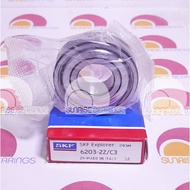 Deep Groove Ball bearing SKF 6203 2ZC3/