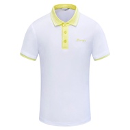 TTYGJ Summer Golf Sportswear for Students Short-sleeve Soft T-shirt Girl Boy Golf Shirt Stretch Badm