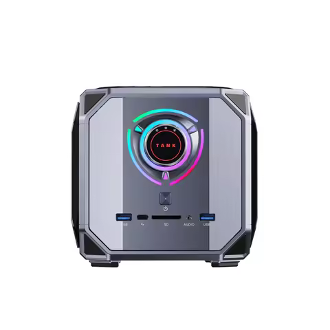 M1A MINI Gaming PC Intel Core I9 12700H RTX3060 12G DDR5 32G Thunderbolt4 Dual 2.5G Lan Port MINI PC