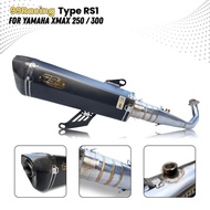 99 RACING EXHAUST YAMAHA XMAX 250/300 FULL SYSTEM