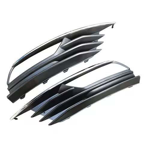 8V5807681A 8V5807682A for Audi A3 Grid of Fog Lamp Shade Under Front Bumper Lamp of Automobile Fog L