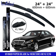 HIGH QUALITY Brainbox Hybrid Wiper Mercedes benz E250 E300 E350 E400 E550 E63 W212 Windshield