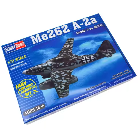 TRUMPETER 1/72 Me262 A-2a Fighter Assembly Puzzle Model