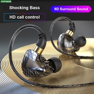 High Fidelity Wired Earphones Universal 3.5mm Sport Earphone In-ear Heavy Bass HiFi Sound Headphones