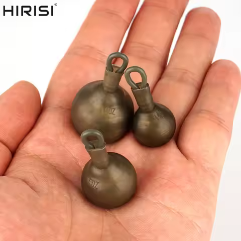 Hirisi Carp Specific Fishing Weights Drop Shot Sinker Retaining Clips Durable Tackle LD500 Fishing A