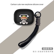 Suitable for BOWAWAWAJIN Pi6 Earphone Case Cartoon Anime Trendy Case B & W True Wireless Bluetooth p