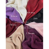 Soft glitter tweed fabric