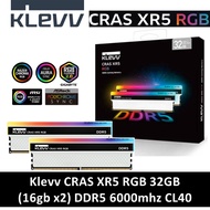 Klevv CRAS XR5 RGB 32GB (16gb x2) DDR5 6000mhz CL40 Gaming Ram