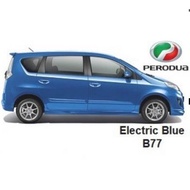 FORCE PERODUA B77 ELECTRIC BLUE * 2K CAR PAINT
