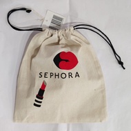 Sephora Lipstick Velvet Drawstring Bag 23cm*26.5cm
