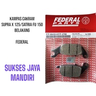Kampas Rem Cakram Belakang Supra X 125(RR)  FP-06435-KPP-2700 Merk Federal