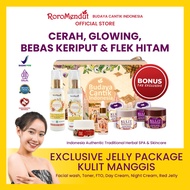 RORO MENDUT Paket Kulit Manggis White Exclusive Jelly Package Anti Aging Whitening |BPOM HALAL Paket