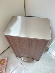 木紋不鏽鋼垃圾桶