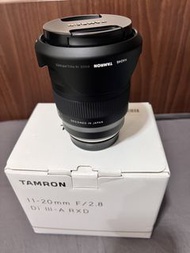 Tamron 11-20mm F/2.8 Di III-A RXD Lens
