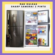 Sparepart Rak Kulkas Sharp Samurai 2 Pintu