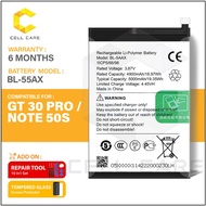 Battery For INFINIX GT 30 PRO X6873 / INFINIX NOTE 50S X6870 , BL-55AX | 5500mAh (Bateri)