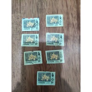 7 pcs 1979 Malaysia Stamp 20 cents