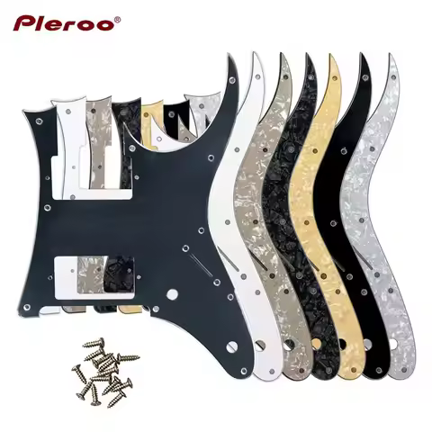 Pleroo Custom Guitar Parts - For MIJ 2016' Ibanez RG2550Z Electric Guitar Pickguard HH PAF Humbucker