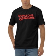 S-5XL Ready stock Dungeons And Dragons 2 Popular Cotton Tshirt For Men