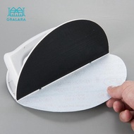 [Gralara] Drywall Corner Sander 8.66x4.33x4.33" Practical with 10Pcs Sandpaper Right Angle Grinding 