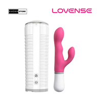 LOVENSE - BUNDLE OF MAX 2 HIGH TECH MALE MASTURBATOR AND NORA | ADULT | SEX TOYS FOR COUPLES | LONG DISTANCE PLAY |