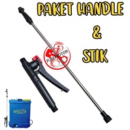 16L SHUT OFF PLUS STICK - stik lengkap gagang sprayer semprot hama elektrik 2in1 12V ( stik plus shu