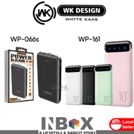WK DESIGN[SG]10000mAh WP-066s Carbon Febre / WP-161 LED Display Dual USB 2.1A Output Light &amp; Slim PowerBank