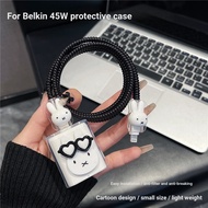 Suitable for Belkin Belkin 45W Charger Case Apple iPhone17 16promax Data Cable Protective Case
