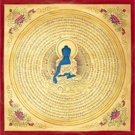 手工制作药师佛曼荼罗——灵性疗愈的象征