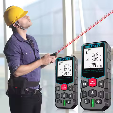 Mileseey X5 S6 Laser Tape Measure Laser Profesional Laser Distance Meter Trena Rangefinder Laser Met