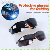 HSHELAA Safety Goggles, Grey Black Dustproof Welding Welder Goggles, Scratch Goggles Windproof Eyewe