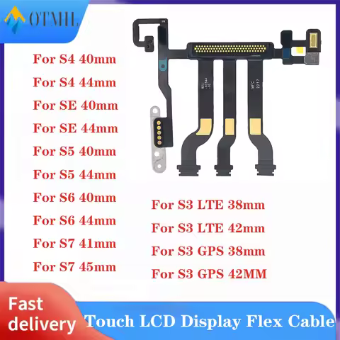 For Apple Watch LCD Touch Display Screen Flex Cable Motherboard Connector For 8 5 6 7 41/45/40/44 MM