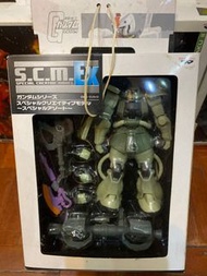 SCM EX 超可動  一年戰爭 扎古 全武裝(淺綠色) robot魂 鋼彈