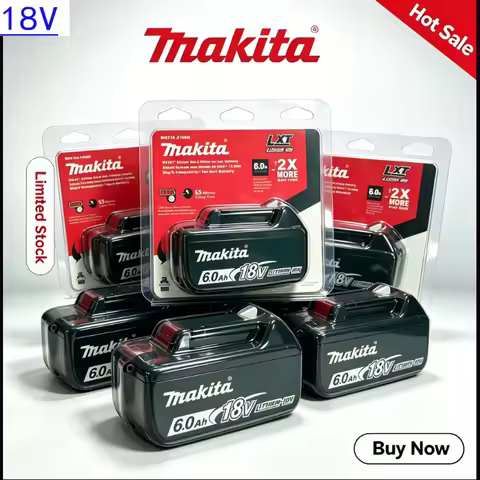 Hot Sale! Makita 18V 6.0Ah LXT High Capacity Lithium-Ion Rep for LXT/TD173D/BL1830/BL1860/TW251D/TD2