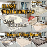 CLASSY KARPET DUBAI 2.0 6XXXL PLG BESAR 200x300cm PREMIUM soft surface baldu BEST SELLER