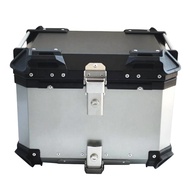 Motorcycle Aluminium Top Box water resistance include Leather Inner Padding 36l 40l 45l 55l 65l 80l