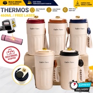AJ 365 Thermos 460ML Engrave Laser Name Hadiah/Termos Tahan Sejuk Panas/Custom Name/Botol Minum/Boto