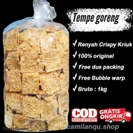 Keripik Tempe Khas Bandung 1KG Crispy Renyah Pedas Gurih / Kripik Tempe Kering 1kg Murah