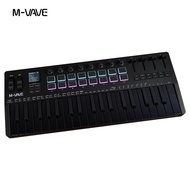 M-VAVE SMK-37 PRO 37 คีย์ USB MIDI Controller พร้อม 16 RGB Pads และ 8 ปุ่มรองรับการทํางานของซอฟต์แวร