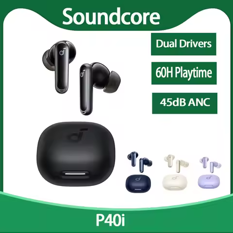 100% Original Soundcore P40i A3955 by Anker Noise Cancelling Wireless Earbuds IPX5 Wireless Charging
