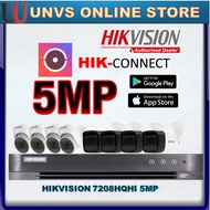HIKVISION HIK 5MP 8-CHANNEL CCTV Ultra HD 1920P 5.0MP 8CH DVR UP TO 5MP + Camera 5MP Package